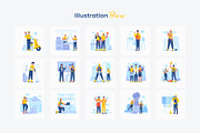Labor Worker Illustrations, a Person Illustration by Ilusiku Studio (Thumbnail 2 of 4)