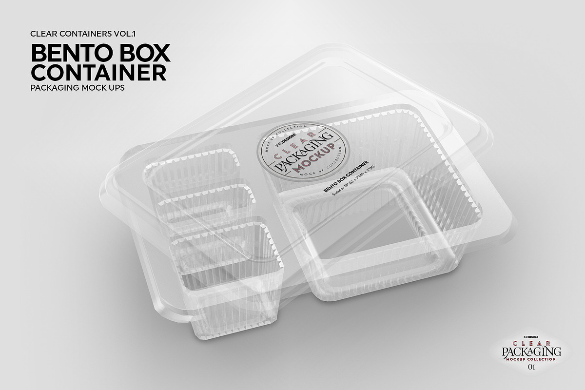 01 Clear Container Packaging Mockups, a Cups & Container Mockup by INCDesign (Photo 11 of 24)