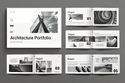 Architecture Portfolio Landscape, a Brochure Template by Seeing-art (Thumbnail 1 of 10)