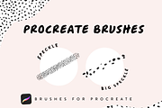 Speckled Procreate Brushes, a Brush Add-On by KDigitalStudio (Thumbnail 1 of 2)