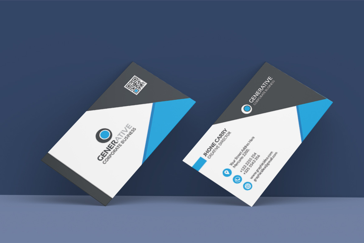 Modern Professional Business Card, a Business Card Template by BrandlyTemplate (Photo 2 of 3)