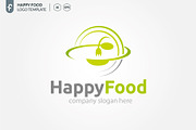 Happy Food Logo, a Branding & Logo Template by ft.studio (Thumbnail 2 of 4)