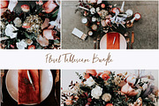 Floral Tablescape Wedding Bundle, a Books & Magazine Mockup by LaPorte Images (Thumbnail 1 of 5)