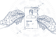 Touch the future 24 banners, a Healthcare Illustration by Vladimir Vihrev (Thumbnail 5 of 26)