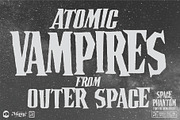 Space Phantom - Retro Sci-Fi Font, a Font by Remedy667 (Thumbnail 8 of 10)
