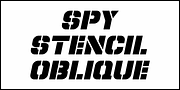 Spy Stencil JNL, a Sans Serif Font by Jeff Levine Fonts (Thumbnail 4 of 5)