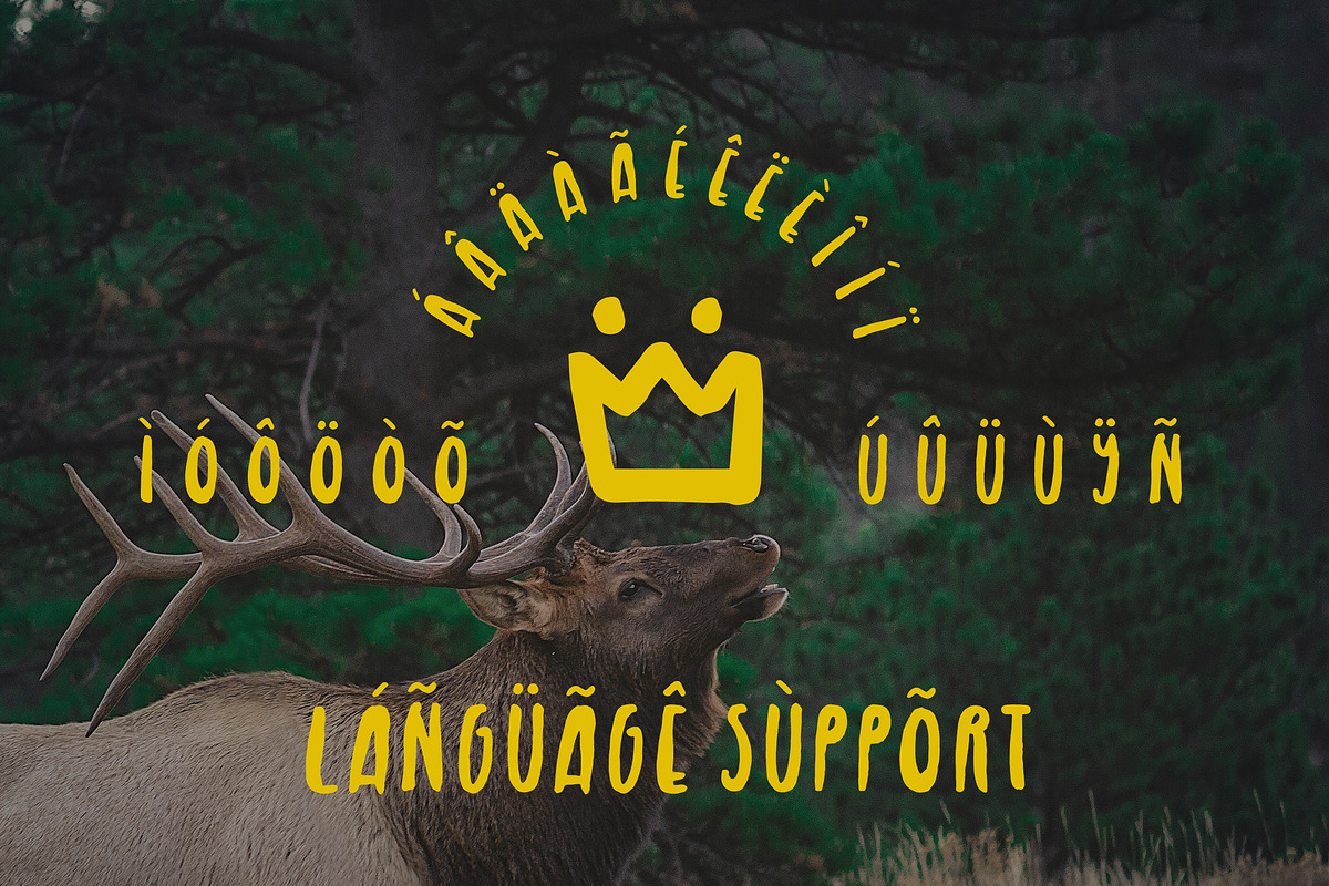 Royal Elk Font preview 5