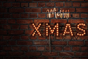 LightBulb Merry Christmas Signs, an Illustration by Solid Pixel (Thumbnail 3 of 15)