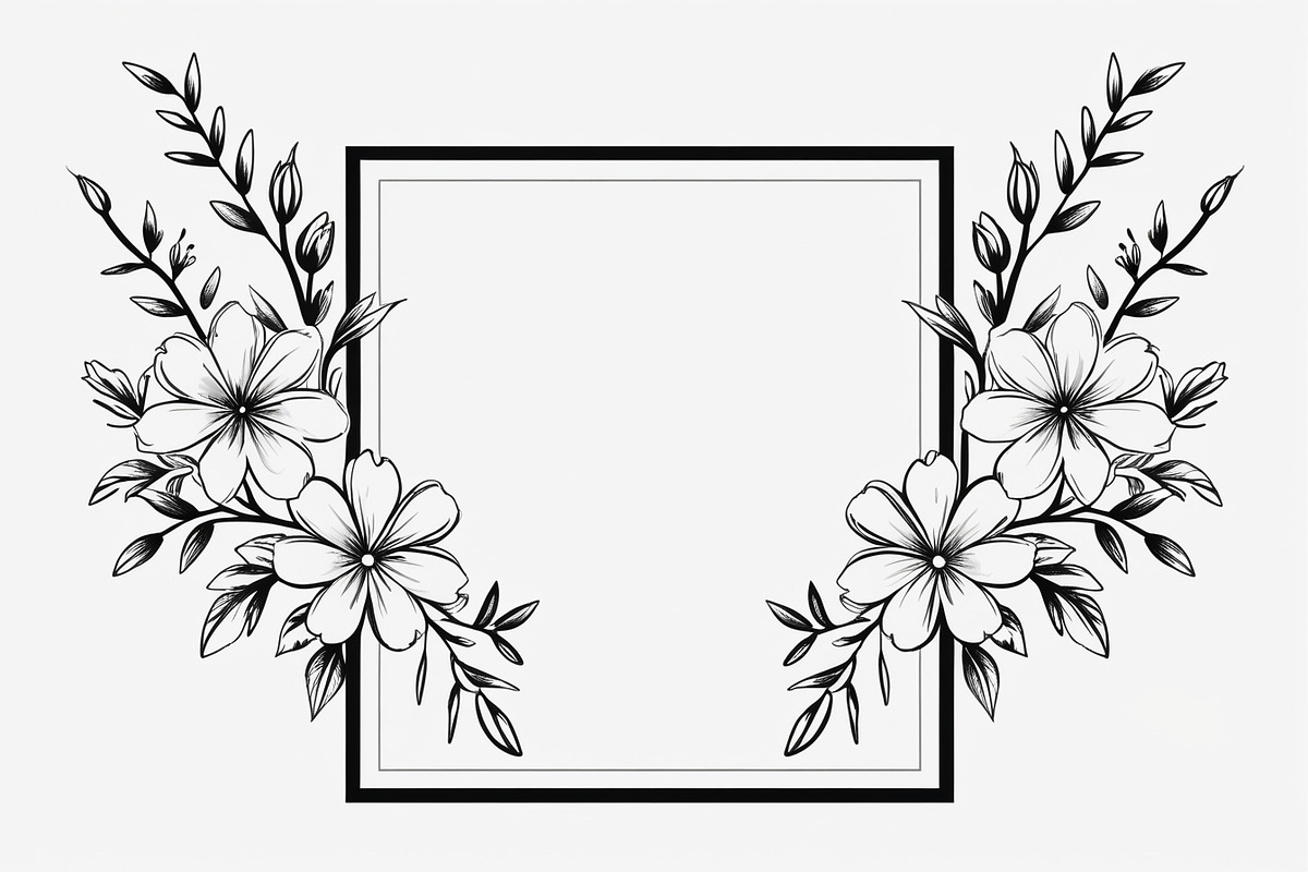 Elegant Floral Frame Bundle, an Illustration by jahid234 (Photo 3 of 9)