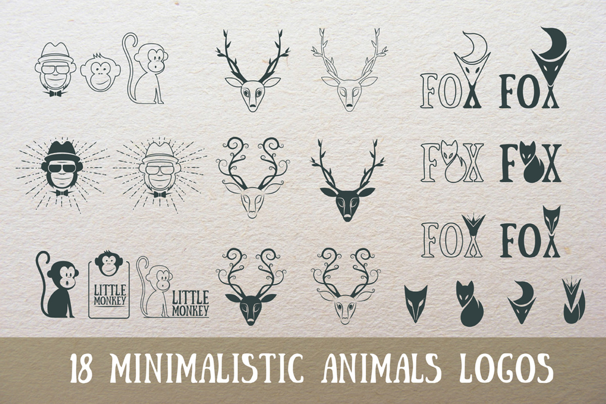 Hand drawn font + 18 logotypes preview 5