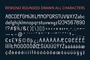 Remond Rounded Drawn, a Sans Serif Font by Craft Supply Co. (Thumbnail 8 of 8)