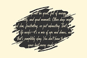 Silent Thinker | Quick Handwritten, a Handwritten Font by Lemonthe (Thumbnail 2 of 7)