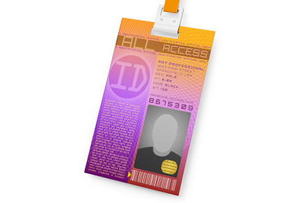 Id Card Design - All Access