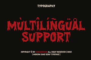 Shadows Fright Font