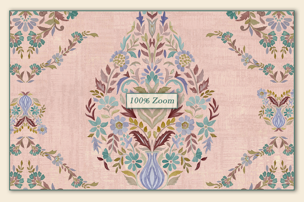 Ornate Petals Prints & Patterns, a Pattern Graphic by GND ART STUDIO (Photo 8 of 8)