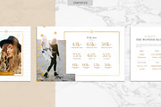 GOLDEN | Blog Media Kit, a Resume Template by Marigold Studios (Thumbnail 6 of 10)