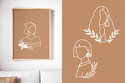 Portraits of women and shapes, a Person Illustration by by Margo (Thumbnail 4 of 11)