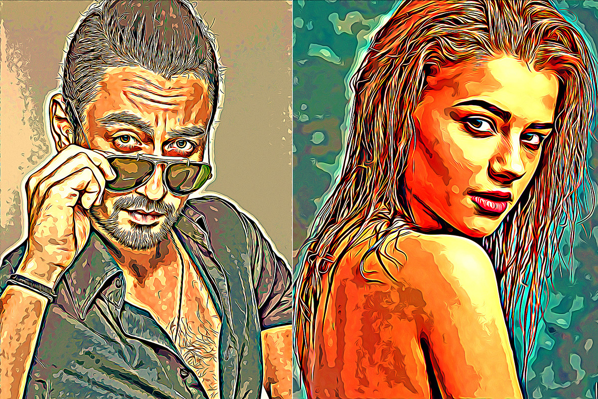 Intense Oil Paint, an Action Add-On by U_Design (Photo 4 of 5)