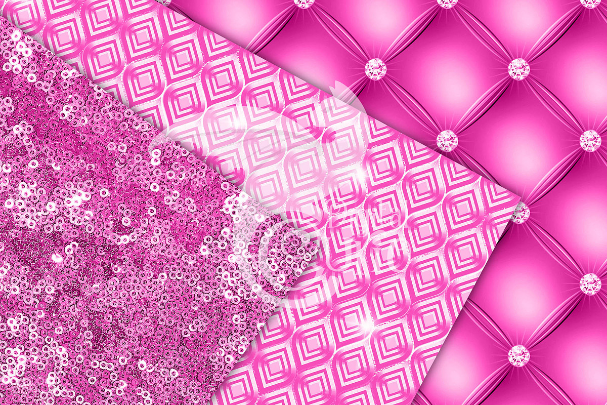 Luxury Fuchsia Textures, a Texture Graphic by Digital Curio