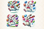 Funny Easter Bunny Sublimation, an Illustration by Dream Creation (Thumbnail 5 of 5)