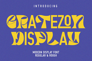 Gratezon - Display Font