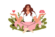 Mental health care concept set, a Person Illustration by Good Studio (Thumbnail 2 of 14)
