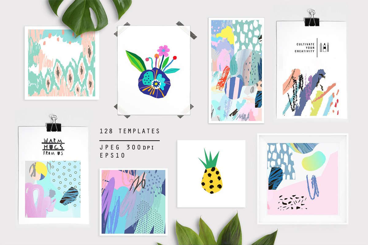 HUGE graphic set, an Illustration by Lera Efremova (Photo 1 of 9)