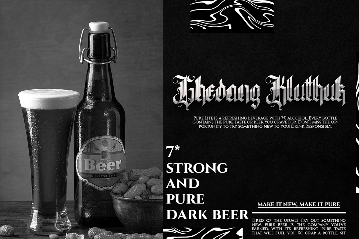 Revelation - Blackletter Typeface, a Blackletter Font by Meizzaluna Design (Photo 3 of 10)