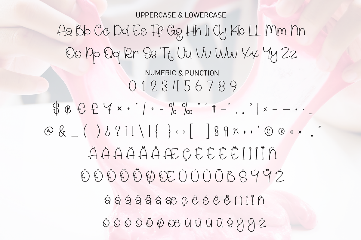 Super Slime | Script Font, a Script Font by Scratchones (Photo 7 of 8)