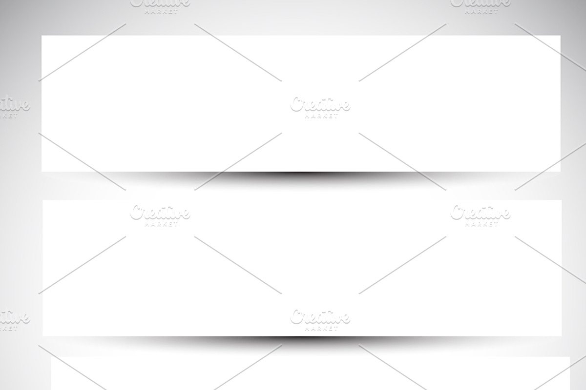 Shadow Banners, a Templates & Theme by TrueMitra Designs