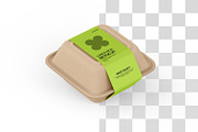 Takeout Kraft Container Mockup, a Packaging Mockup by Ram Studio LLC (Thumbnail 14 of 16)
