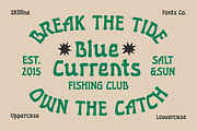 SFC Sunwave, a Serif Font by Skilline Supply Co. (Thumbnail 10 of 10)