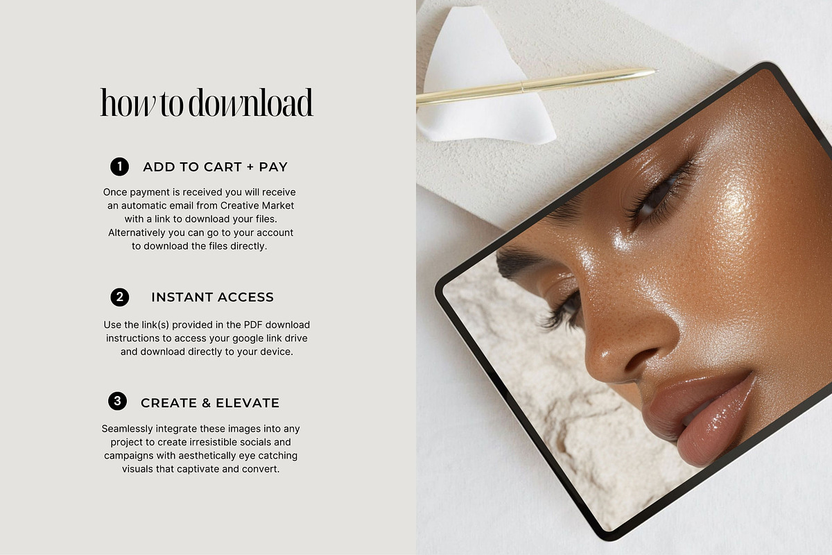 Aesthetic Skincare Stock Photos, a Beauty & Fashion Photo by COCO Designs (Photo 19 of 20)