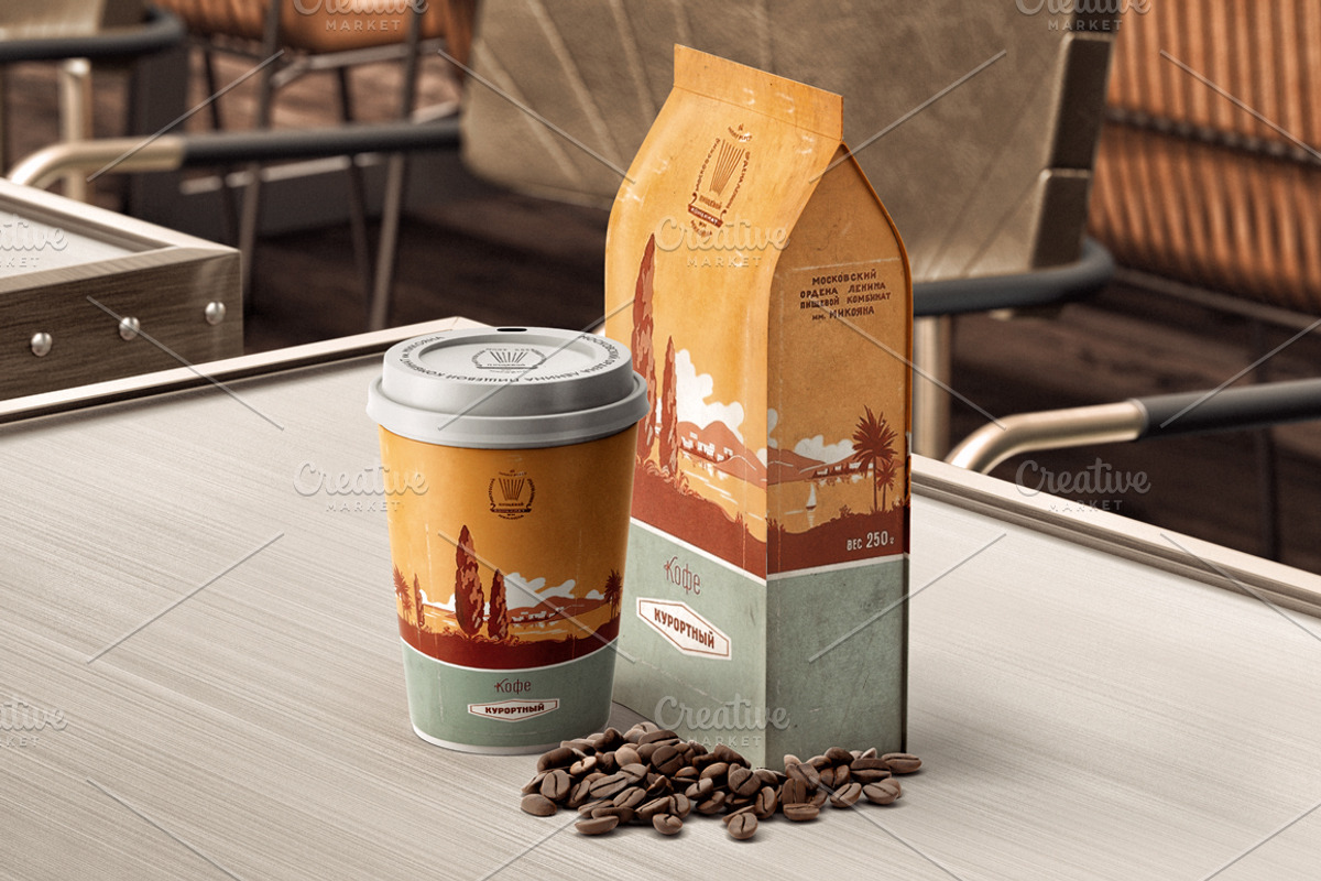 Set of Coffee MockUps, a Cups & Container Mockup by As Good As Possible (Photo 10 of 13)