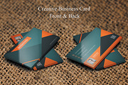 Creative Business Card, a Business Card Template by DeviserWeb (Thumbnail 1 of 2)