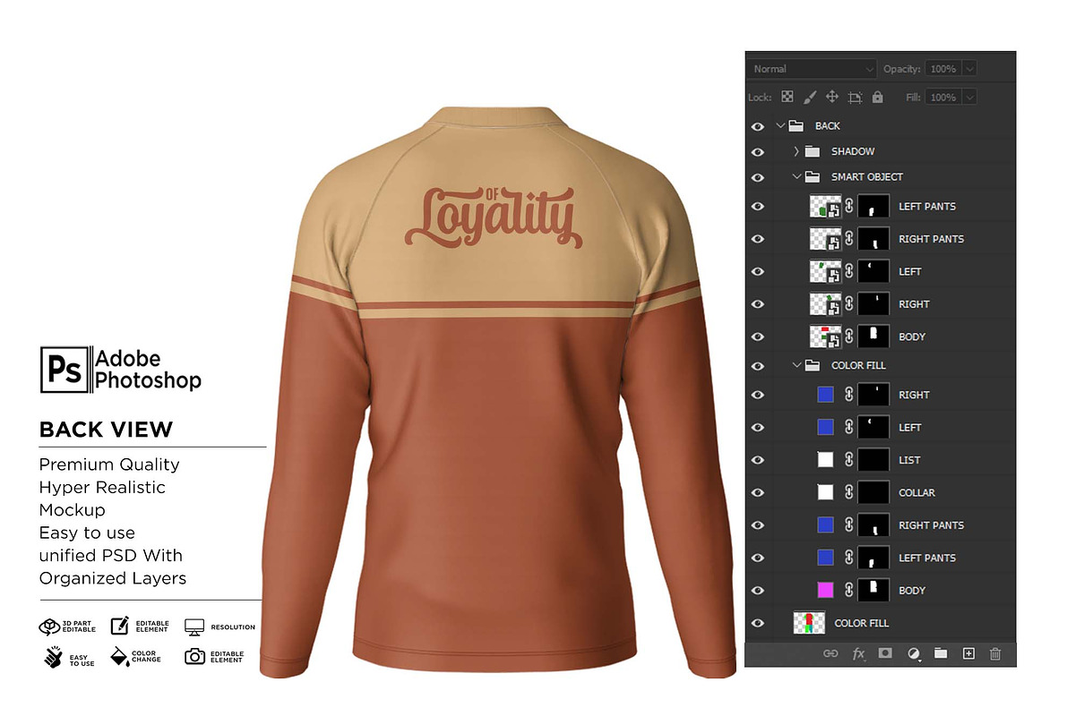 T-Shirt Neck VU L Raglan Mockup, a Shirt Mockup by Nanggroe Scripting (Photo 8 of 9)
