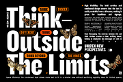 UT Milliffigh - A Condensed Font, a Sans Serif Font by Universitype (Thumbnail 7 of 11)