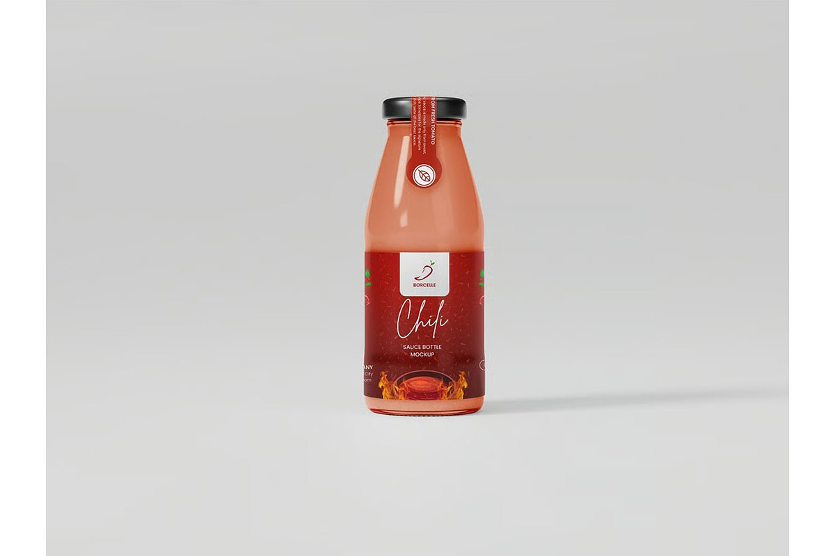 Sauce Bottle Mockup, a Product Mockup by zippypixelstudio (Photo 5 of 10)