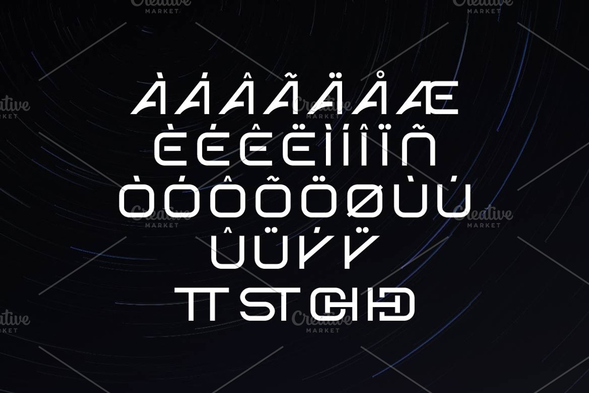 Avalont Modern Space Font, a Sans Serif Font by Artiveko (Photo 6 of 7)