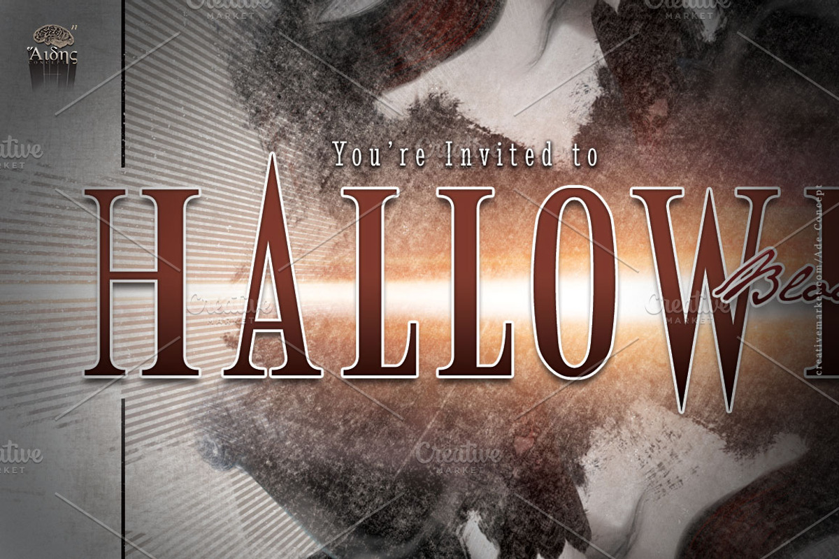 Halloween Play Card Party Flyer, a Flyer Template by Ade Concept (Photo 5 of 5)