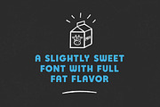 Milkbox Font, a Sans Serif Font by Jamie Bartlett (Thumbnail 7 of 7)
