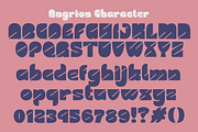 Angrion Overtype, a Symbol Font by madeDeduk (Thumbnail 3 of 8)