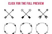 90+ Arrows Clipart Mega Bundle, a Decorative Illustration by The Digital Download Shop (Thumbnail 6 of 7)