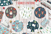 Christmas Bundle: 4 in 1, an Animal Illustration by Gulnara Sabirova (Thumbnail 11 of 18)