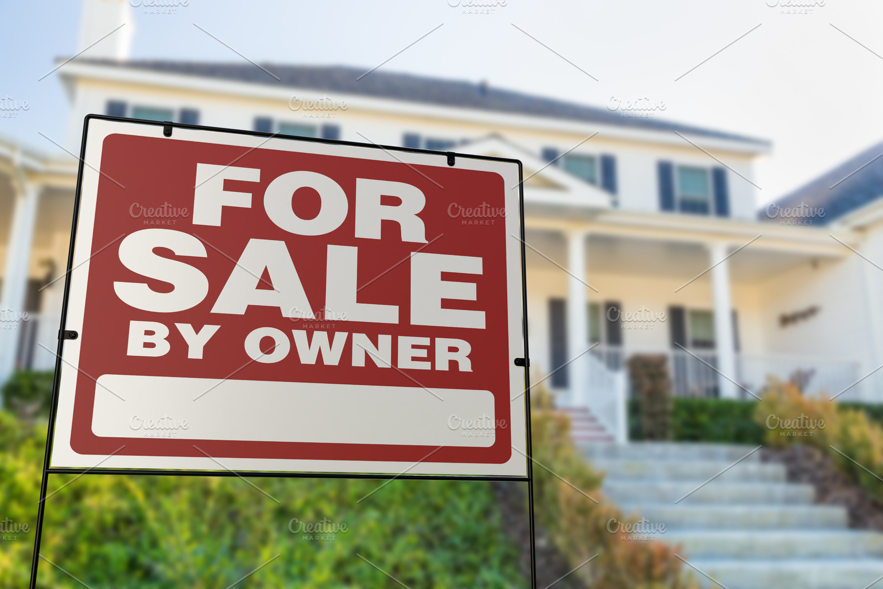 For Sale By Owner Real Estate Sign, a Photo by Andy Dean Photography