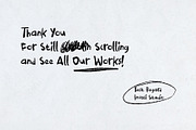 Boredom - Handwritten Font, a Sans Serif Font by Invasi Studio (Thumbnail 10 of 10)