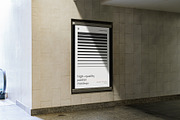 Subway Poster Mockup Bundle Metro, an Advertising Mockup by FoundImages (Thumbnail 36 of 61)