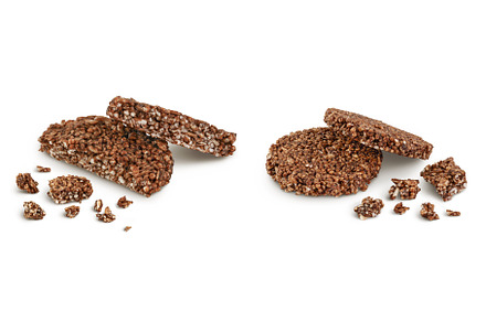 amaranth cookies with carob isolated, a Food & Drink Photo by NataPhoto