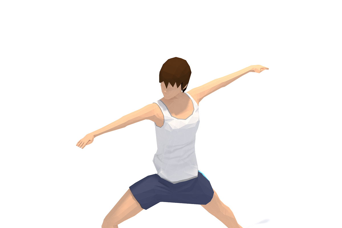 30 Yoga Pose Animations Bundle Woman, a Characters & Person 3D Model by Daniel Mikulik (Photo 21 of 30)