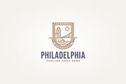 city building and bridge badge logo, a Branding & Logo Template by Blazybone (Thumbnail 2 of 2)